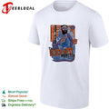 Mitchell Robinson 23 New York Knicks Block-Ness Monster illustration shirt