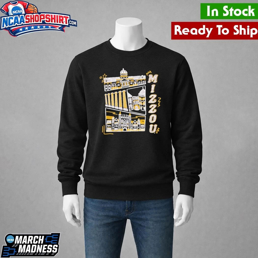 Mizzou Campus Landmarks Vintage Shirt