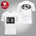 Mizzou Football Believe In US 2025 Two Sided Shirt