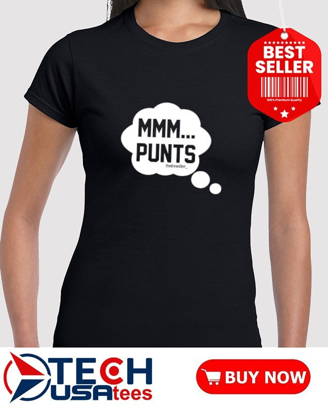 Mmm punts the Drew Allen shirt