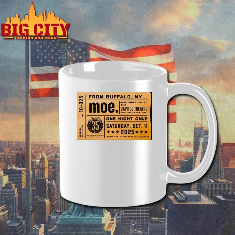 Moe Port Chester New York Oct 11 2025 Tour Poster Shirt