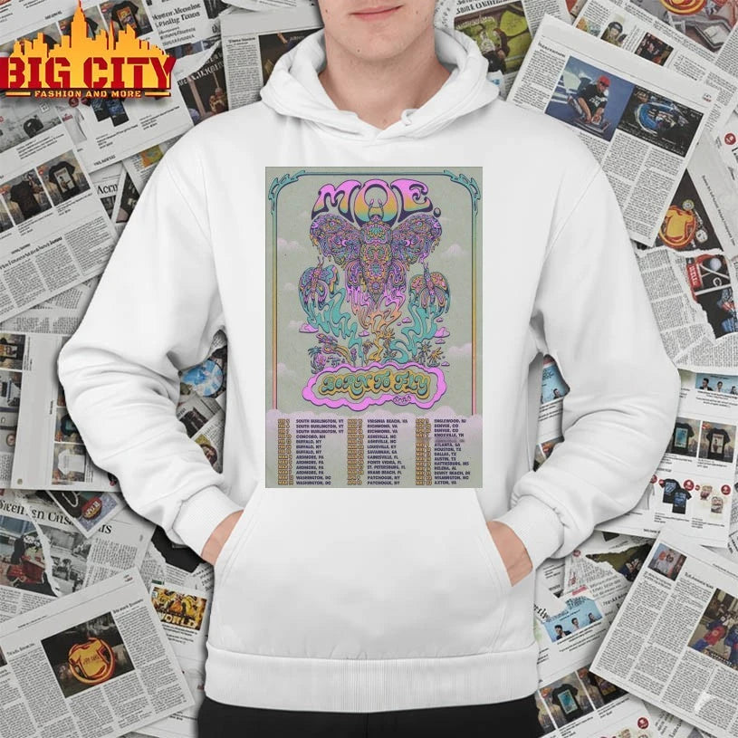 Moe. Born To Fly Tour 2026 Poster shirt