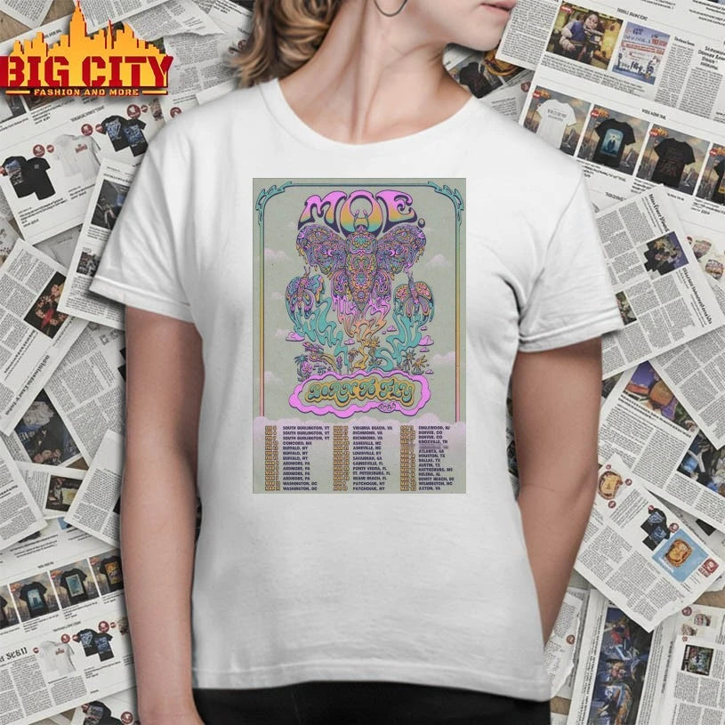Moe. Born To Fly Tour 2026 Poster shirt