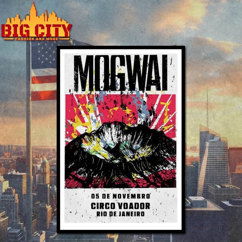 Mogwai Rio de Janeiro Tour On Nov 5 2025 Poster Shirt