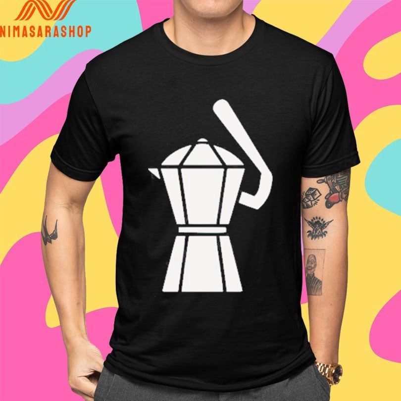 Moka Pot Espresso Baseball Shirts