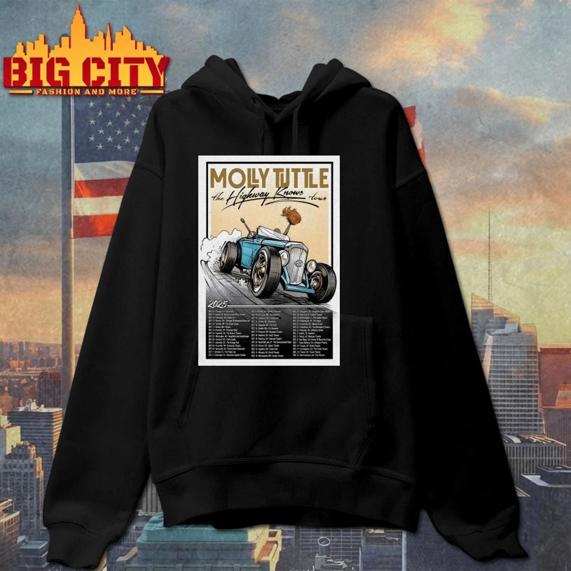 Molly Tuttle 2025 The The Highway Knows Shows Poster Shirt
