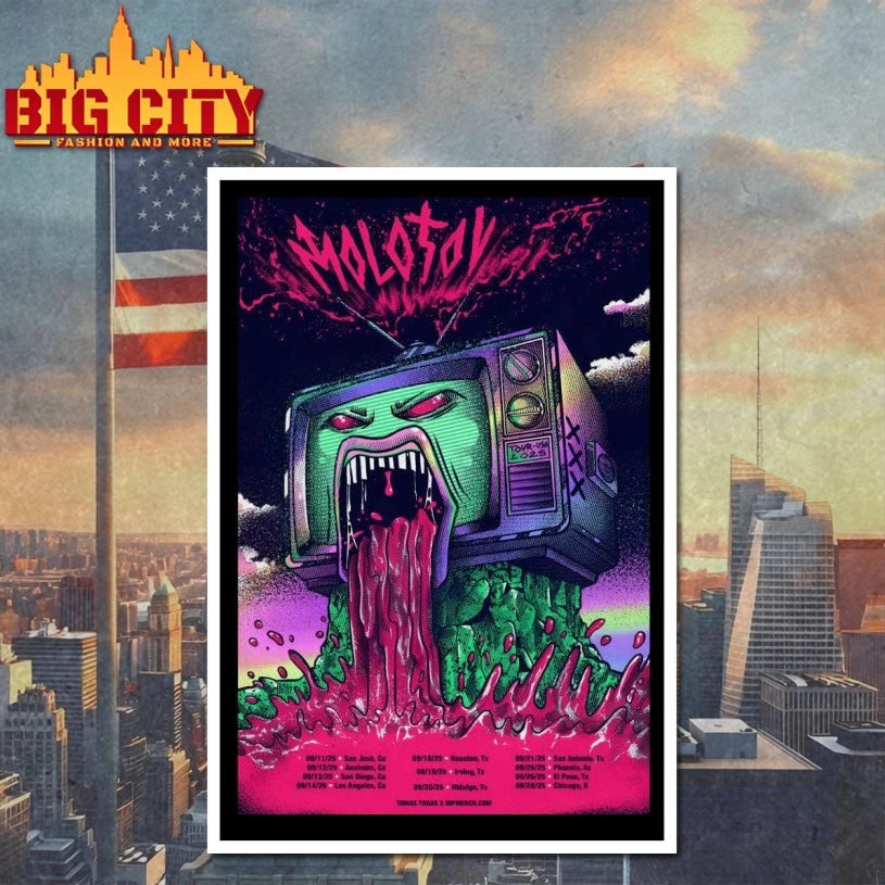 Molotov American 2025 Tour Poster shirt