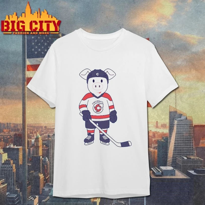 Mom, Dad, Choppy! Puck Chop Kids Mascot shirt