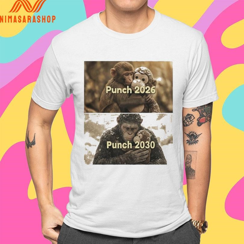 Monkey Punch 2026 Punch 2030 Political Humor Monkey Shirts