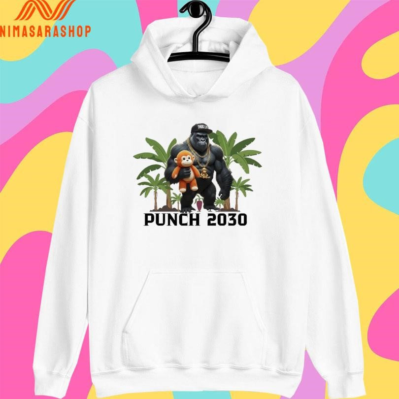 Monkey Punch 2030 Viral Monkey Lovers Graphic 2026 Shirts