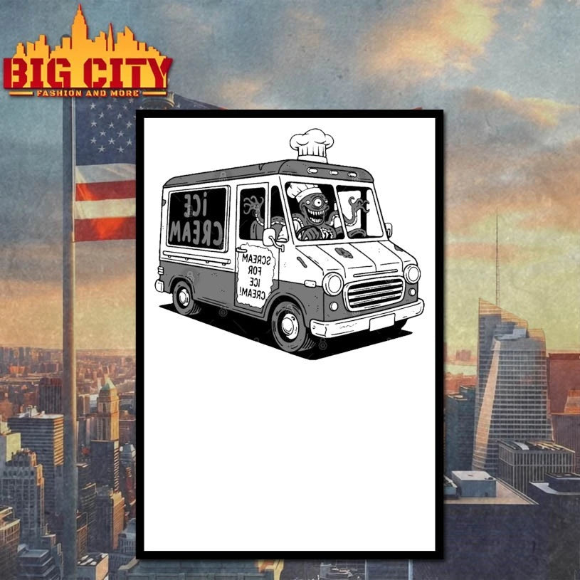 Monster Ice Cream Truck shirt