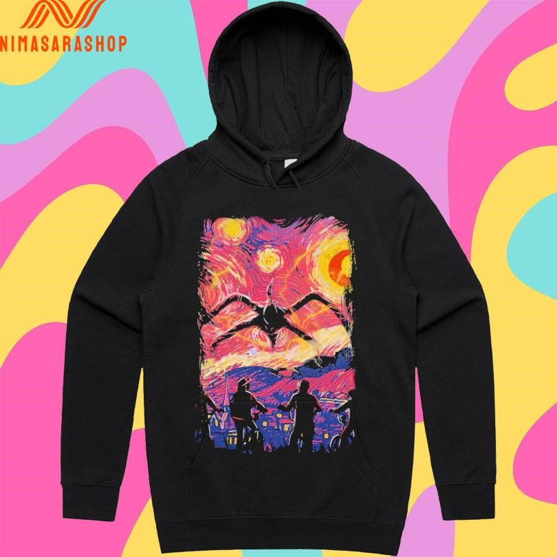 Monster In Starry Night Shirts