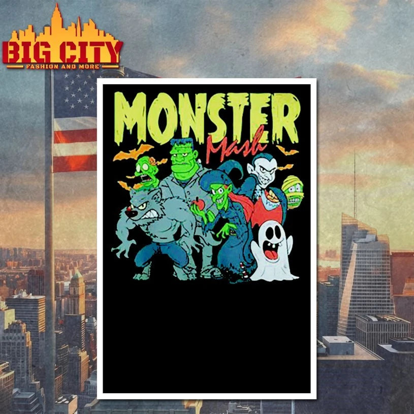 Monster Mash Kids Halloween 2025 Shirt