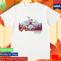 Montucky Cold Snacks Spread Eagle Ski Shirt