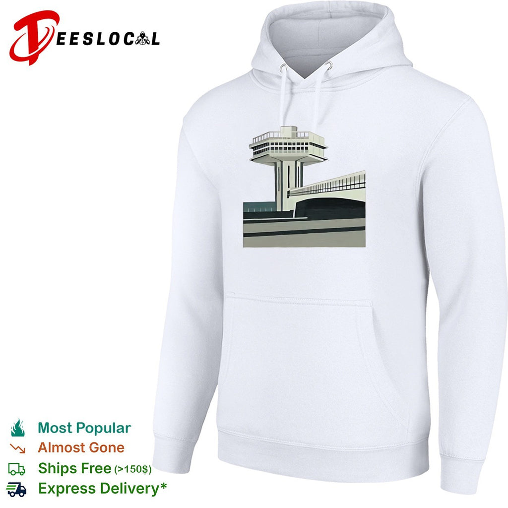 Monument of Kiev soviet modernism architectural landmark travel shirt