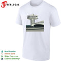 Monument of Kiev soviet modernism architectural landmark travel shirt