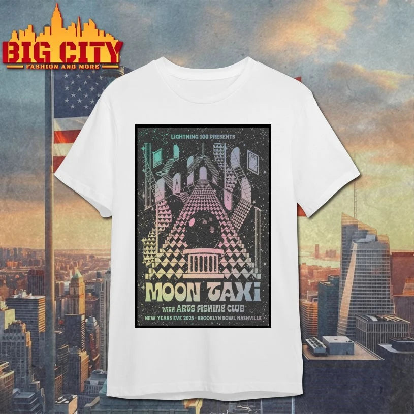 Moon Taxi Dec 31 2025 Brooklyn Bowl Nashville NYE Poster shirt