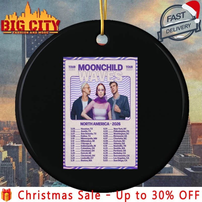 Moonchild North America Tour 2026 Poster shirt