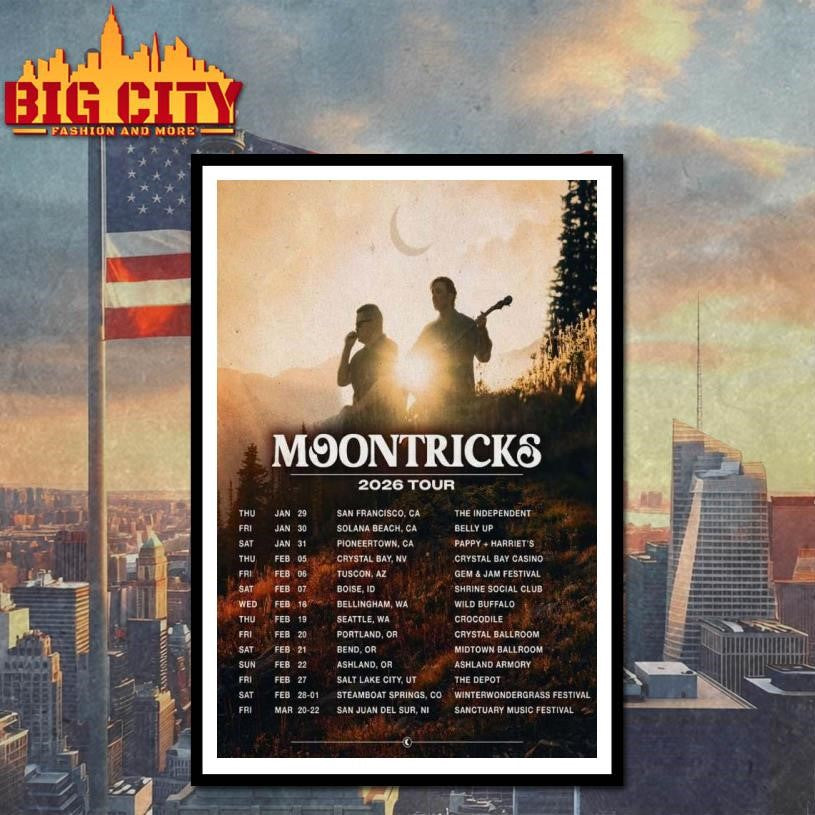 Moontricks 2026 Tour Poster Shirt