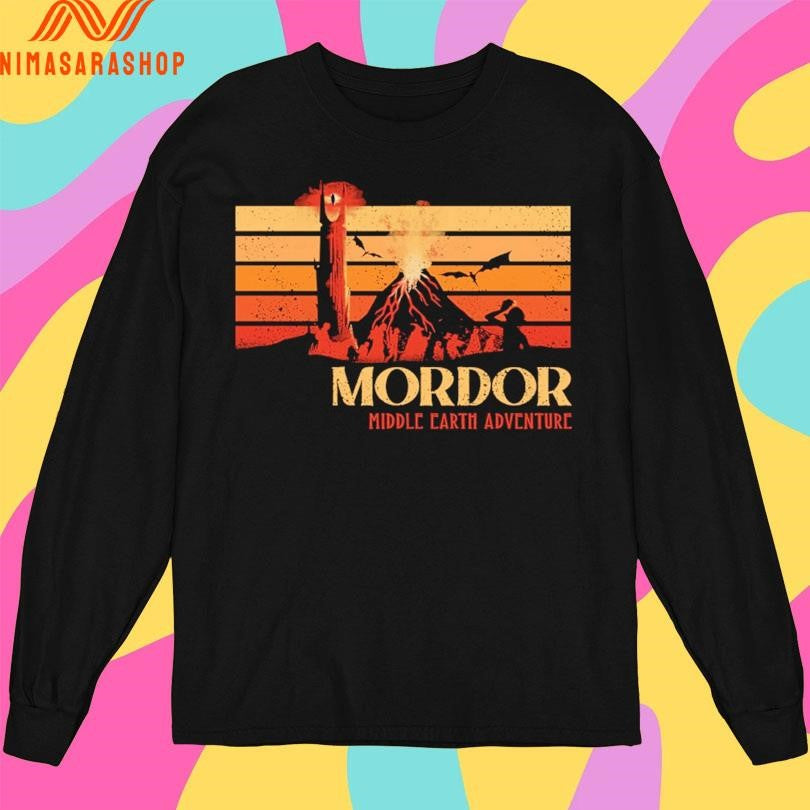 Mordor Middle Earth Adventure Shirts