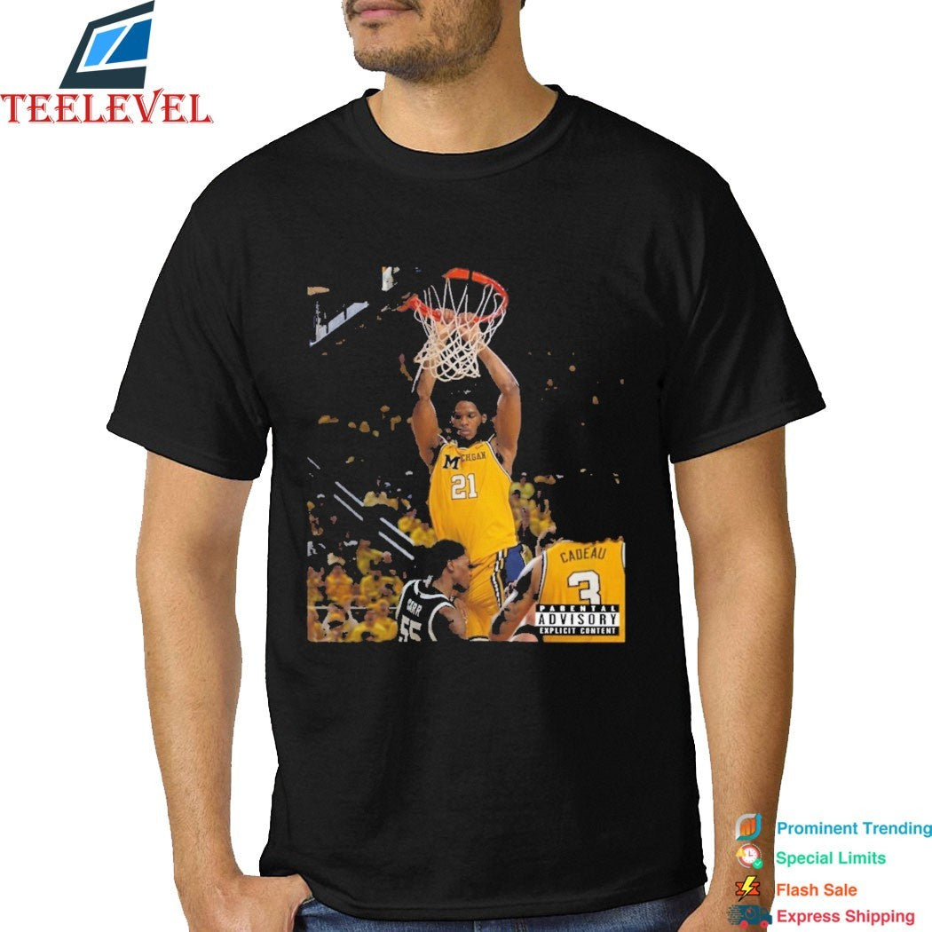 Morez Johnson Jr. Dunk On Carr T-shirts