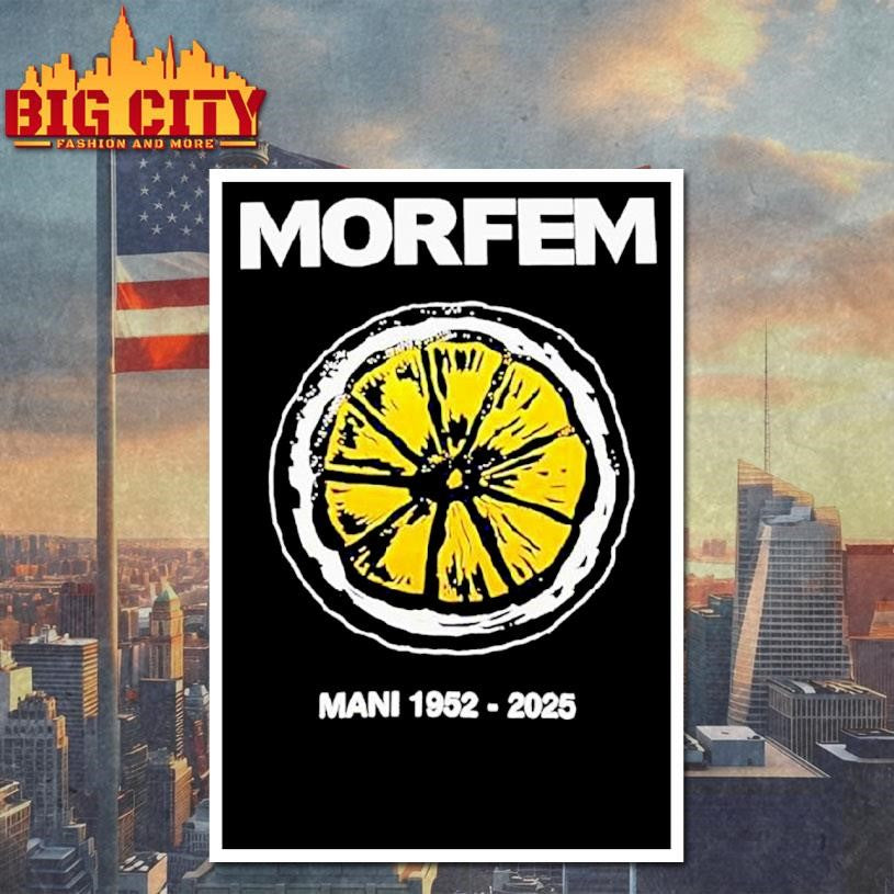 Morfem Mani 1952 2025 Gary Mounfield Lemon Shirt