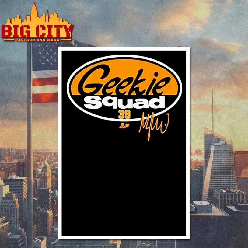 Morgan Geekie Squad Signature Number 39 Graphic Shirt