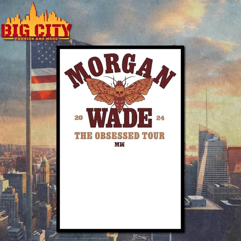 Morgan Wade The Obsessed Tour 2024 Skull Moth Shirt