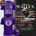 Morgan Wallen x Minnesota Vikings Limited Edition Two Sided Shirt