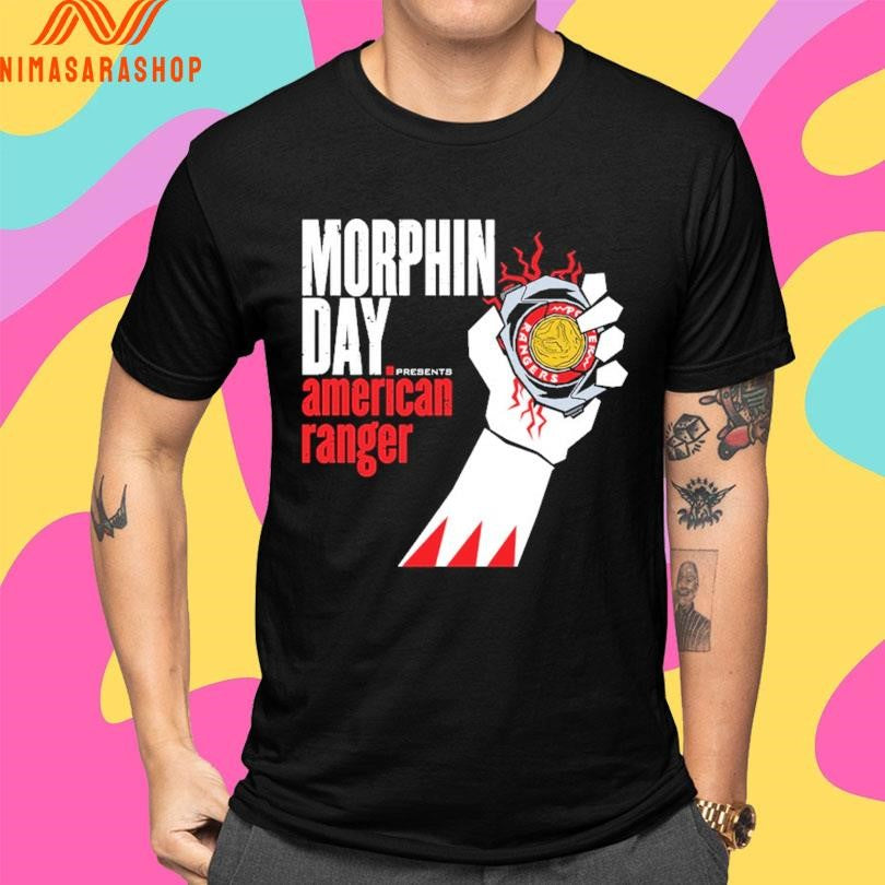Morphin Day presents american ranger Shirts