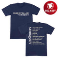 Morrissey Make-Up Is A Lie Two Sided Shirt