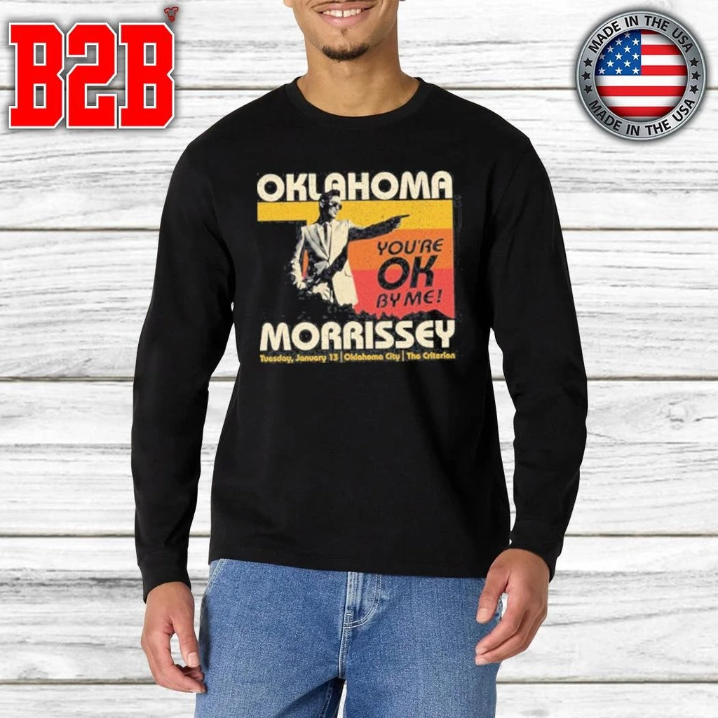 Morrissey The Criterion, Oklahoma City, OK Jan 13 2026 Shirt