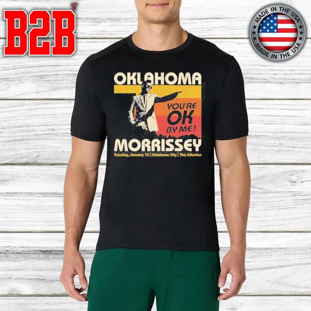 Morrissey The Criterion, Oklahoma City, OK Jan 13 2026 Shirt