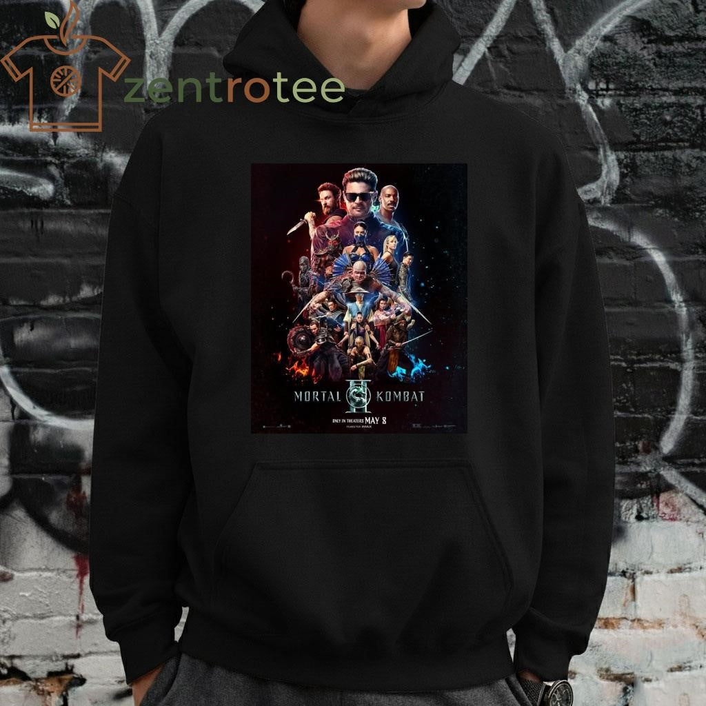 Mortal Kombat II Movie Official Poster Only In Theaters On May 8 2026 shirt