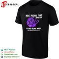 Most People Fake Being Sick I Fake Being Well Epilepsy Awareness Sunflower shirt