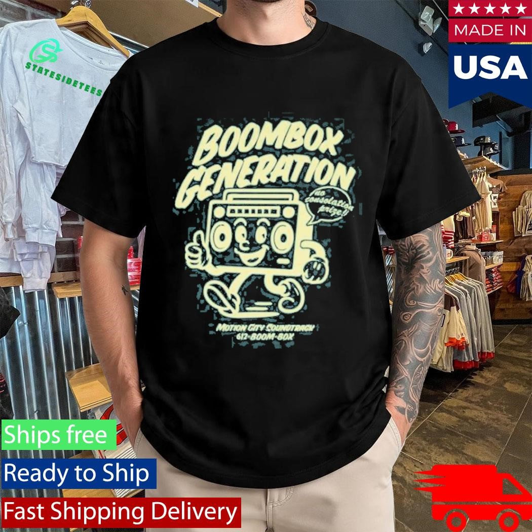 Motion City Soundtrack Boombox Generation Shirt