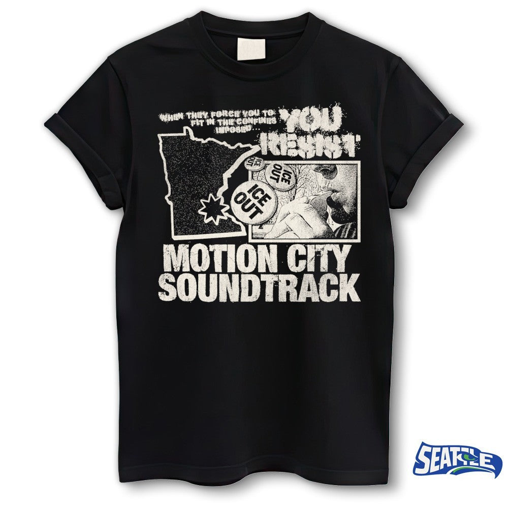 Motion City Soundtrack Merch Immigrant Defense You Resist Vintage shirt