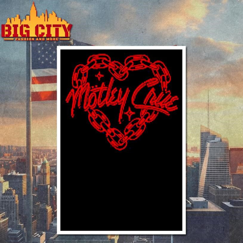 Mötley Crüe The Chain Heart Shirt
