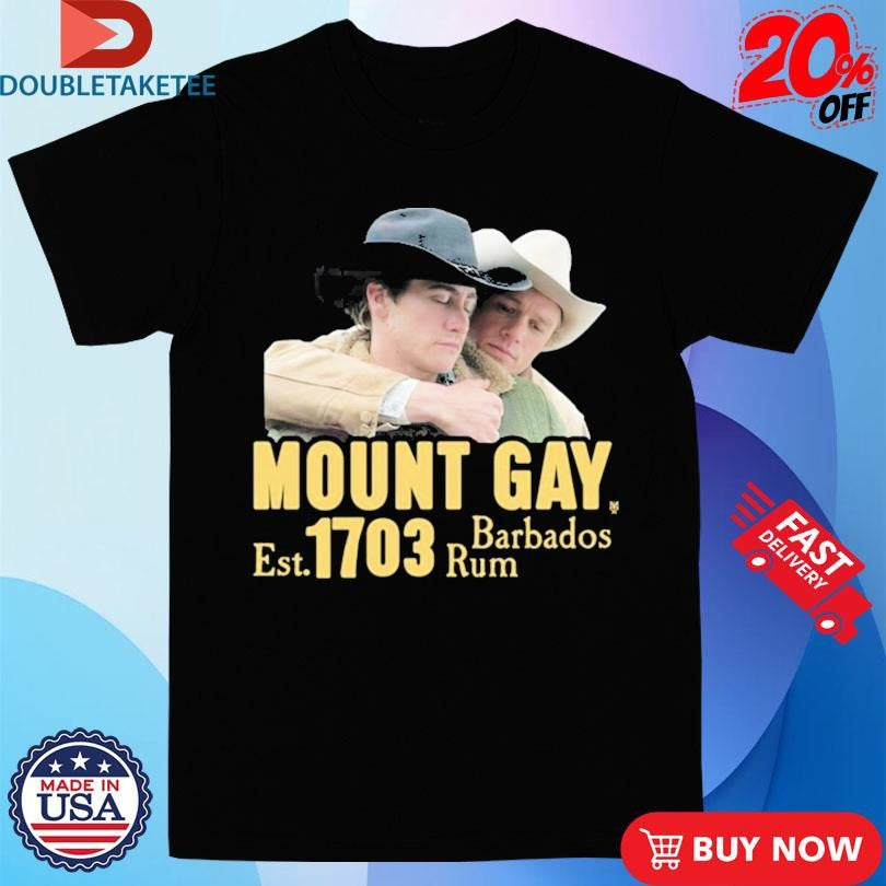 Mount Gay Barbados Rum Est 1703 T-Shirts
