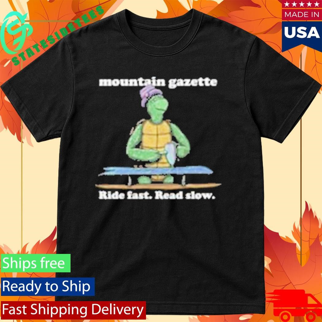 Mountain Gazette Terrapin Tuning Station T-Shirt