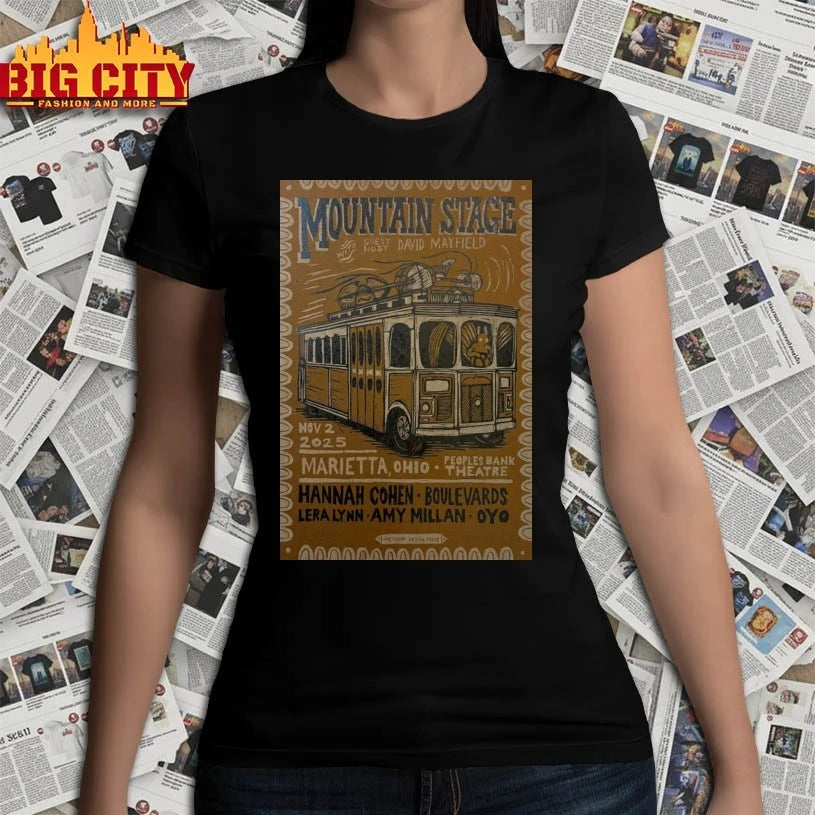 Mountain Stage Concert Marietta OH Nov 2 2025 Poster shirt