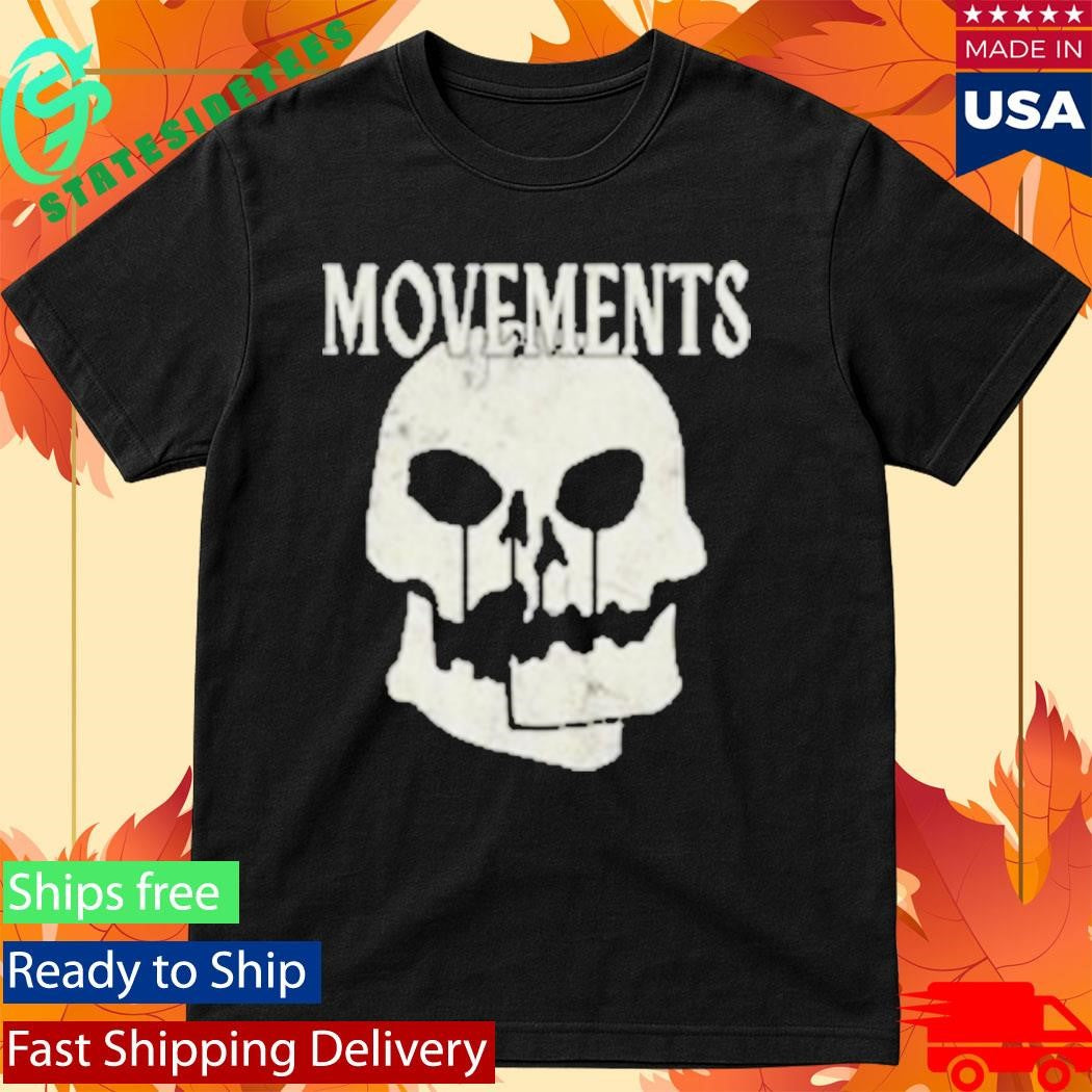 Movements Afraid To Die Skull Shirt