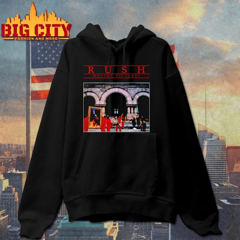 Moving pictures rush band album logo shirt