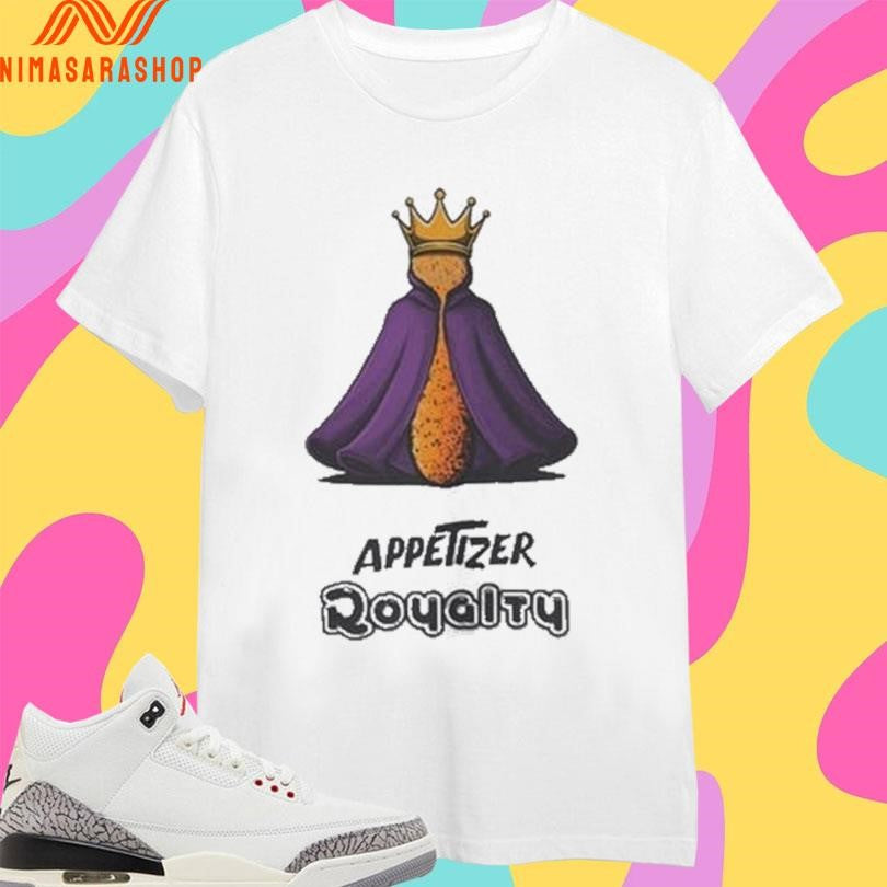 Mozzarella Stick Appetizer Royalty Shirts