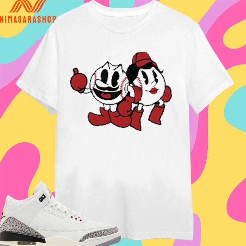 Mr And Ms Baseball Cincinnati Red Baseball Shirts