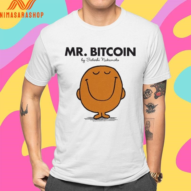 Mr Bitcoin By Satoshi Nakamoto Shirts