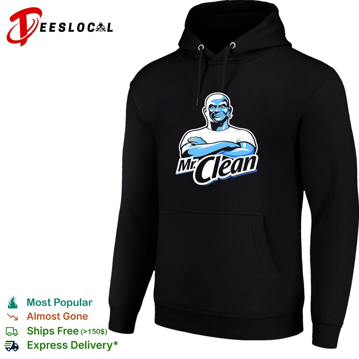 Mr Clean crossing arms shirt