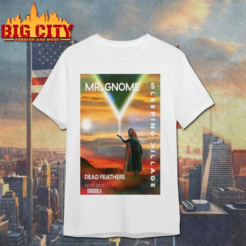 Mr Gnome Chicago Illinois Concert Poster shirts