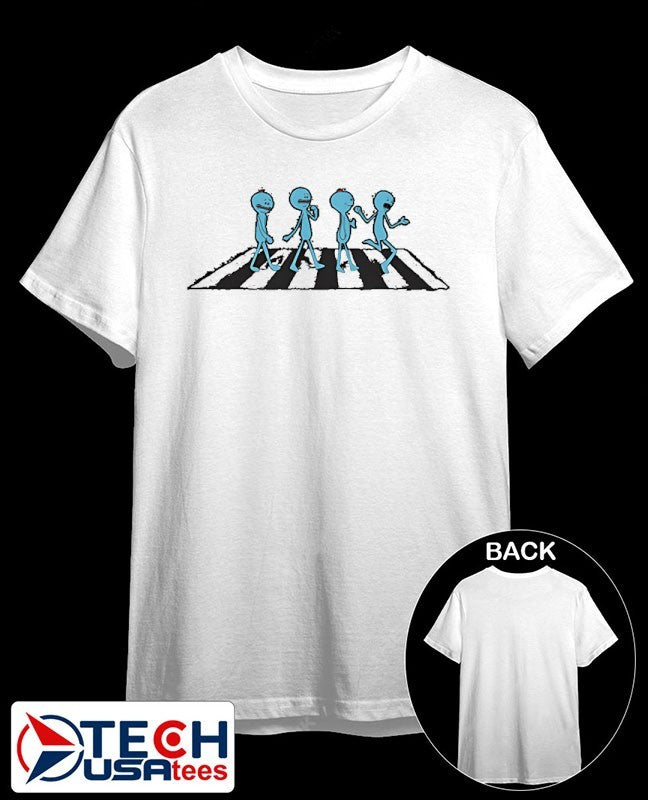 Mr Meeseeks Abbey Road shirt