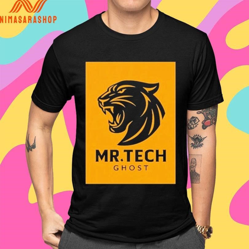 Mr Tech Ghost Lion Shirts